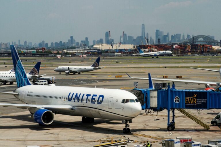 FILE PHOTO United Airlines planes use the tarmac at Newark Liberty International Airport scaled e1697705169499