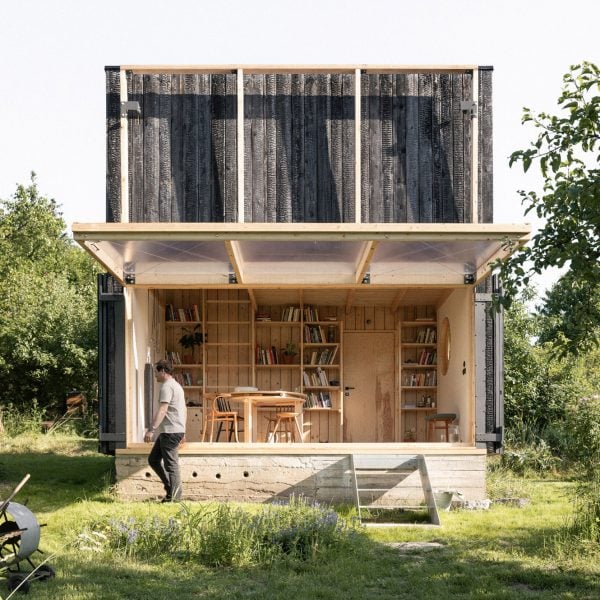 garden pavilion byro architekti wooden architecture folding facade dezeen 2364 hero