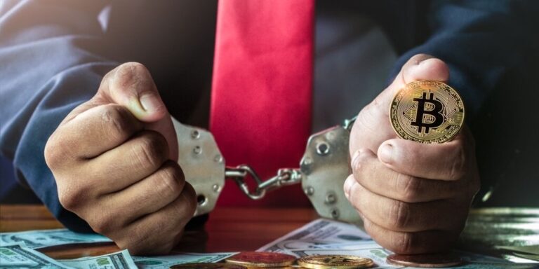 bitcoin btc handcuffs crime gID 7