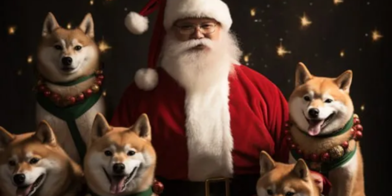 santa shiba inu gID 7