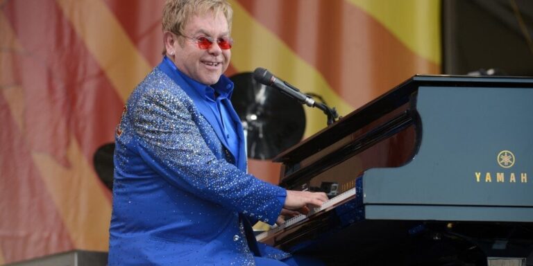 Elton John at the New Orleans Jazz and Heritage Festival in 2015 gID 7